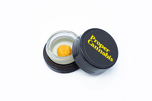 Proper Extracts - Live Rosin - Strawnana - Hybrid - [1g] by Proper Cannabis
