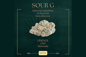 Peak Cannabis - Sour G - [3.5g] by Peak