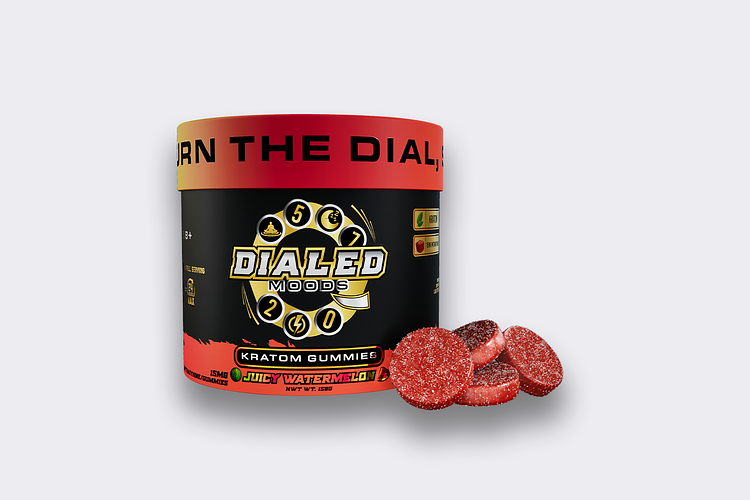 Watermelon Hybrid Gummies by Dialed In Gummies
