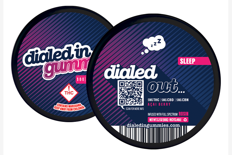 Acai Berry Sleep Gummies by Dialed In Gummies