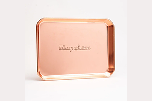 Blazy Susan Gold Rolling Trays by LuvBuds