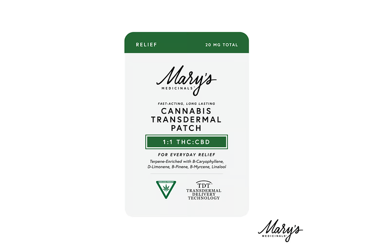 Mary's Medicinals - Transdermal Patch - Relief by Mary's Medicinals
