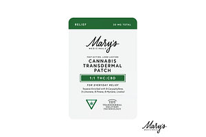 Mary's Medicinals - Transdermal Patch - Relief by Mary's Medicinals