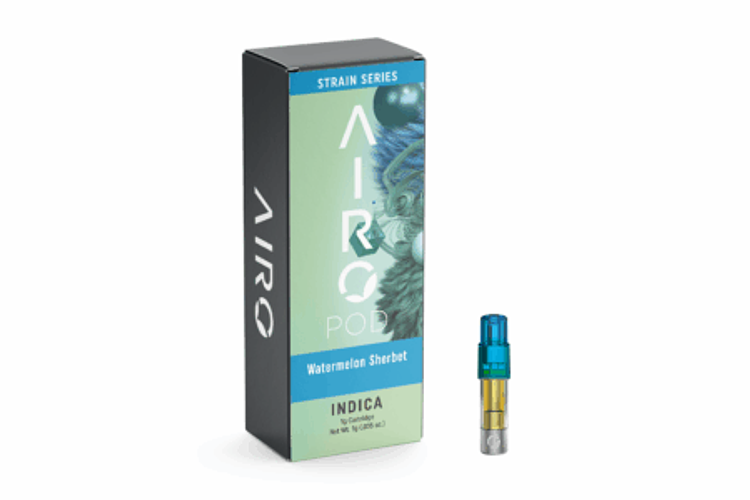 Airo - Vape Cartridge - Watermelon Sherbet - [1g] by Airo