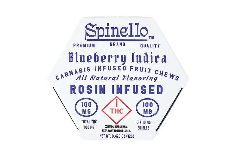 Blueberry Fruit Chew Rounds by Spinello