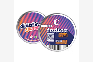 Grape Punch Indica Gummies by Dialed In Gummies