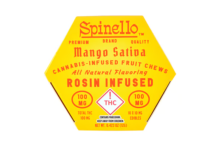 Mango Fruit Chew Rounds by Spinello
