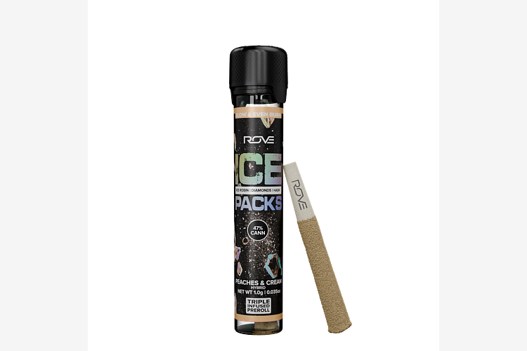 Rove - Infused Pre-roll - Peaches & Creme - [1.0g] by Rove