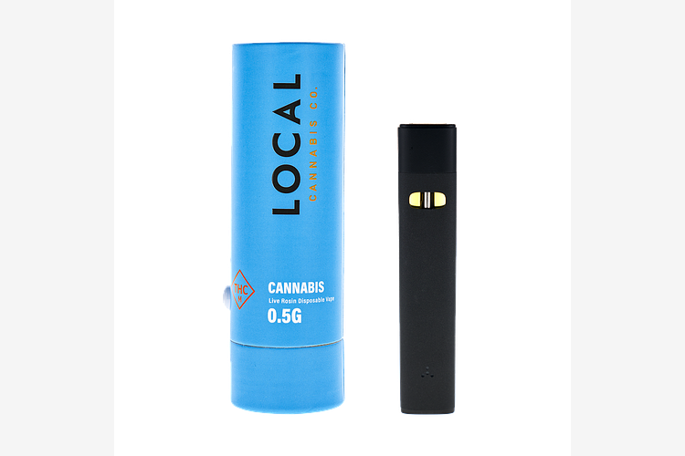 Live Rosin Disposable Vape - Modified Grapes- [.5g] by Local