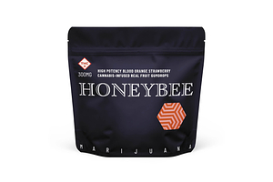 High Potency Blood Orange Strawberry Gumdrops by Honeybee