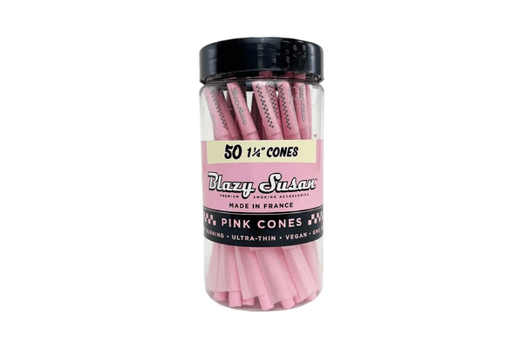 Blazy Susan - 1 1/4" Pink Cones - 50 pk by 