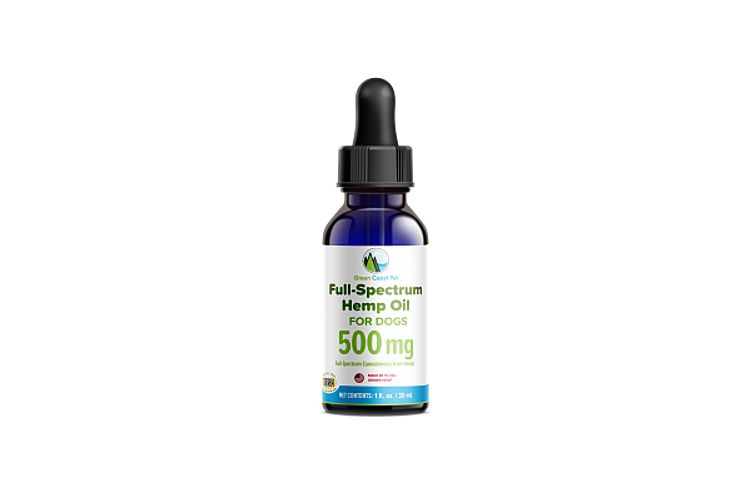 Green Coast Tincture Dog 500mg by Green Coast Pet