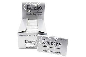 Randy's Rolling Papers Single Silver 77mm by Randy's