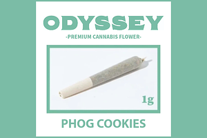 Odyssey - Pre-roll - Phog Cookies - Indica Dominant - [1g] by Odyssey