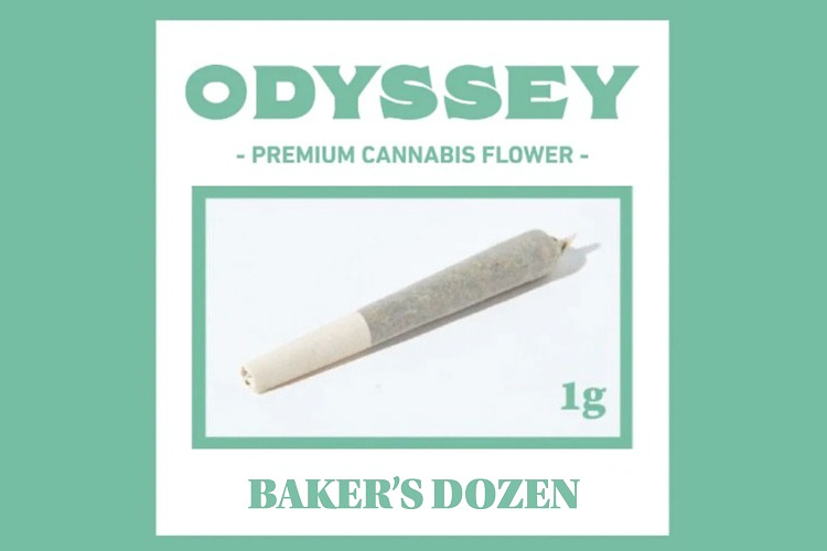 Odyssey - Pre-roll - Baker's Dozen - Indica Dominant - [1g] by Odyssey