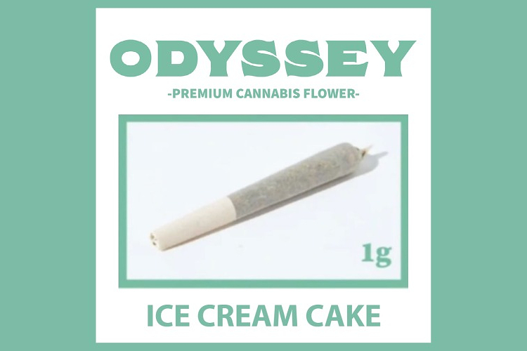 Odyssey - Pre-roll - Ice Cream Cake - Indica Dominant - [1g] by Odyssey