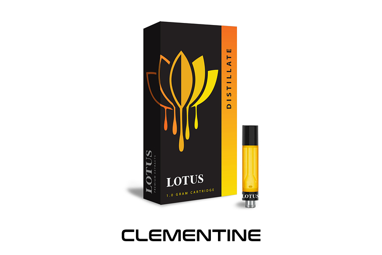 Lotus - Vape Cart - Clementine - Sativa - [1g] by Lotus