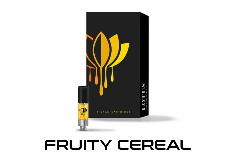 Lotus - Vape Cart - Fruity Cereal - Hybrid - [0.5g] by Lotus