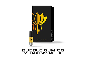 Lotus - Vape Cart - Bubble Gum OG X Trainwreck - Sativa - [0.5g] by Lotus