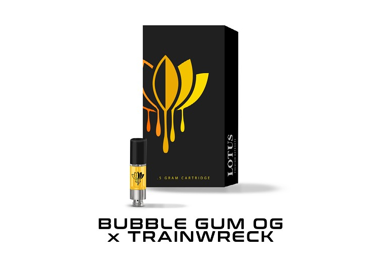 Lotus - Vape Cart - Bubble Gum OG X Trainwreck - Sativa - [0.5g] by Lotus