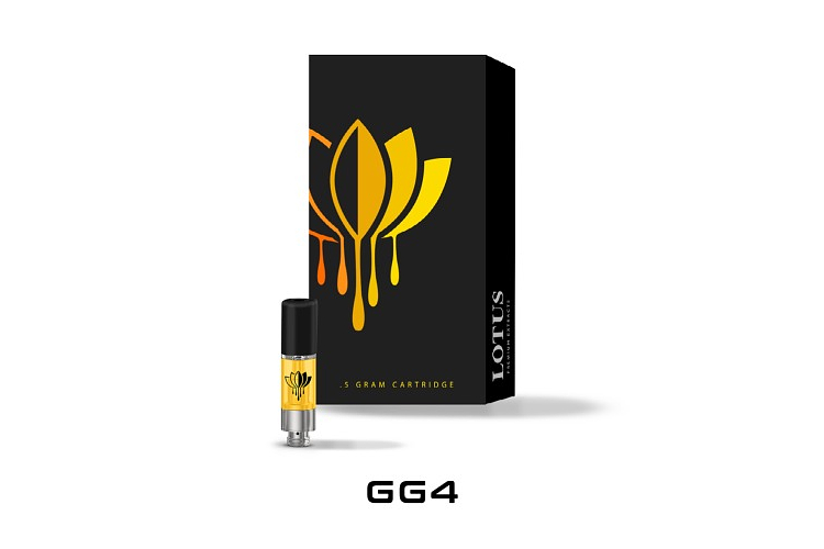 Lotus - Vape Cart - GG4 - Indica - [0.5g] by Lotus