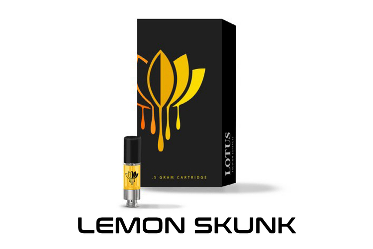 Lotus - Vape Cart - Lemon Skunk - Sativa - [0.5g] by Lotus