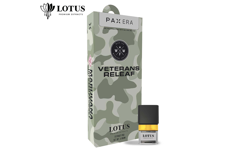 Lotus - Pax Pod - Veterans Releaf - Pineapple Express - Sativa - [.5g] by Lotus