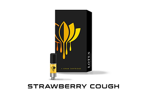 Lotus - Vape Cart - Strawberry Cough - Sativa - [0.5g] by Lotus