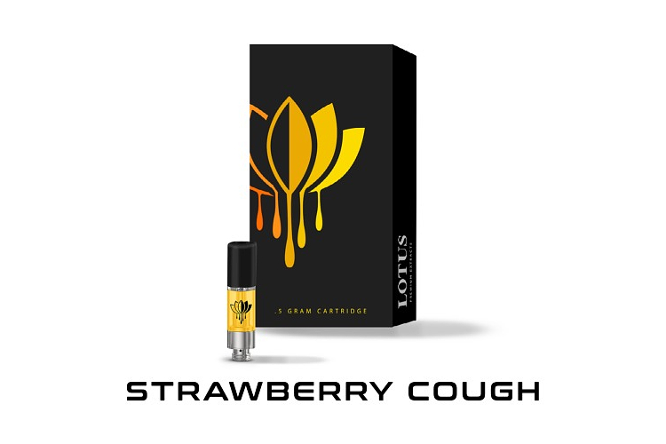 Lotus - Vape Cart - Strawberry Cough - Sativa - [0.5g] by Lotus