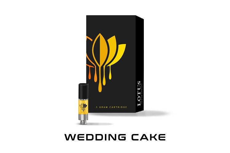 Lotus - Vape Cart - Wedding Cake - Indica - [0.5g] by Lotus