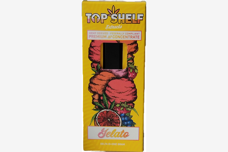 Top Shelf - Delta 8 Disposable Vape - Gelato [1g] by Top Shelf