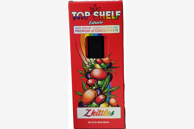 Top Shelf - Delta 8 Disposable Vape - Zskittles [1g] by Top Shelf