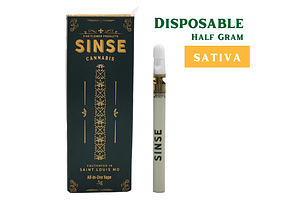 Sinse - Disposable Vape Pen - Blue Dream - Sativa - [.5g] by Sinse