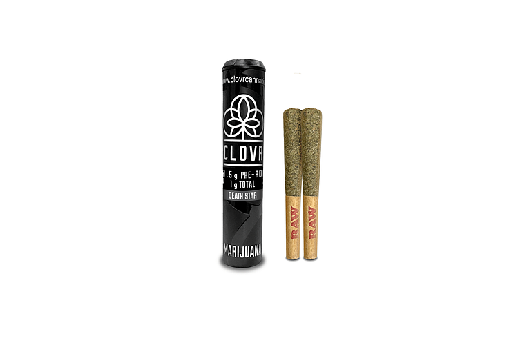 Clovr - Pre-roll - Leia's OG - Indica Dominant - [1g] - Multipack by Clovr