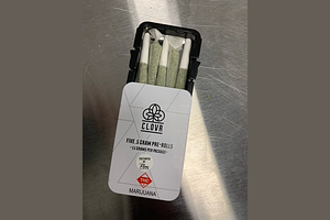 Clovr - Pre-rolls - Leia's OG  - Indica Dominant - [2.5g] Multipack by Clovr