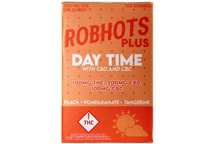 Robhots - Gummies - Plus Daytime - 100mg THC 200mg CBD by Robhots