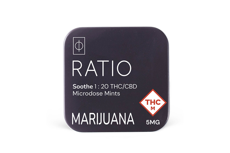 Ratio - Mints - Soothe - Hybrid - [5:100mg] THC/CBD by Ratio