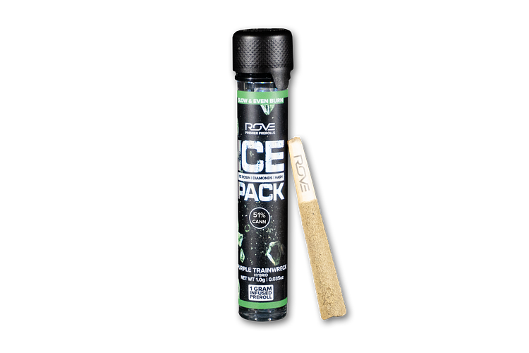 Rove - Infused Pre-roll - Purple Trainwreck - [1.0g] by Rove