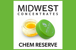 Midwest Concentrates - Cured Resin - Chem Reserve - Indica Dominant - [1g] by Midwest Concentrates