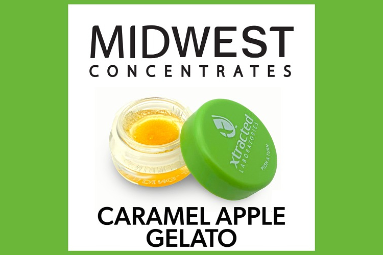 Midwest Concentrates - Live Resin - Caramel Apple Gelato - Sativa Dominant - [1g] by Midwest Concentrates