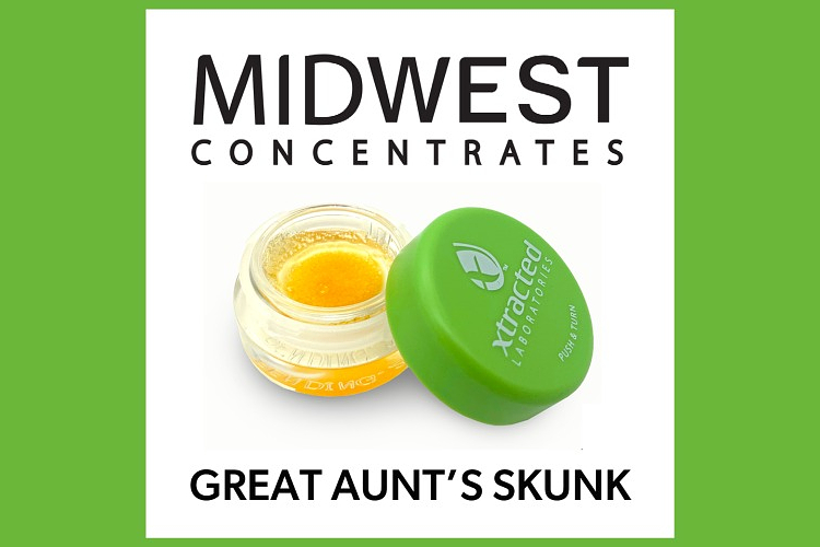 Midwest Concentrates - Live Resin - Great Aunt's Skunk - Indica Dominant - [1g] by Midwest Concentrates