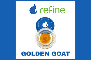 Refine - Loud Resin - Golden Goat - Sativa Dominant - [1g] by Refine