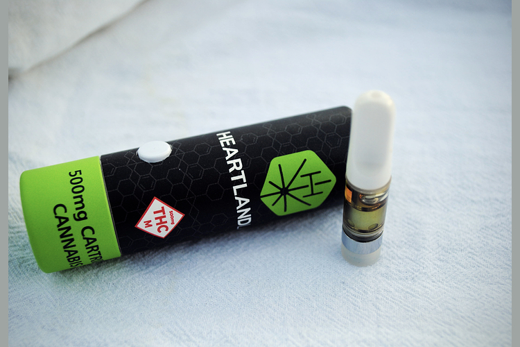 Heartland Labs - Vape Cart - Northern Lghts - Indica - [0.5g] by Heartland Labs