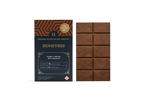 Peanut Pretzel Milk Chocolate by Honeybee