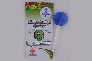 Mountain High - Sucker - Blueberry Sugar Free- Hybrid - [30mg] by Mountain High