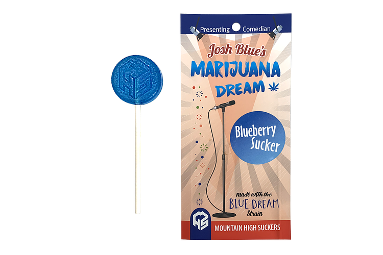 Mountain High - Sucker - Josh Blue's Dream Blueberry - Hybrid - [30mg] by Mountain High