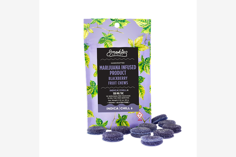 Jamberry Indica Fruit Chews by Smokiez