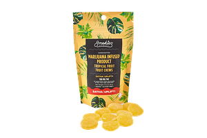Smokiez - Gummies - Tropical Fruit - Sativa - 250mg THC by Smokiez