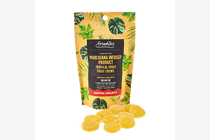 Smokiez - Gummies - Tropical Fruit - Sativa - 250mg THC by Smokiez