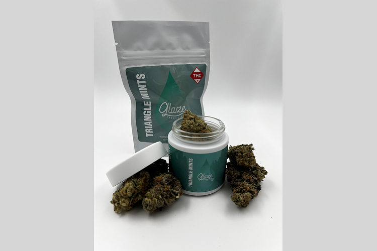 Glaze - Prepack - Triangle Mints - Sativa Dominant - [28g] by Glaze